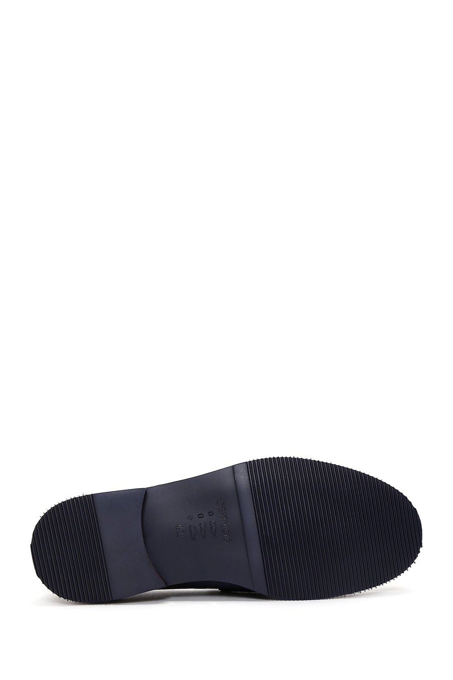 Men's Navy Blue Leather Classic Loafer