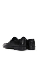 Erkek Siyah Deri Klasik Loafer | Derimod