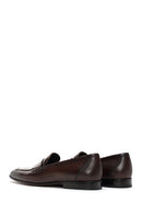 Erkek Kahverengi Deri Klasik Loafer | Derimod