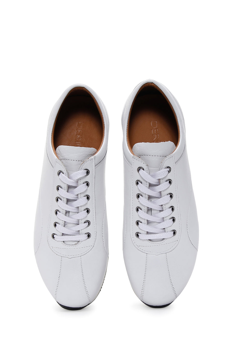 Erkek Beyaz Deri Sneaker