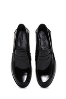 Erkek Siyah Deri Rugan Klasik Loafer | Derimod