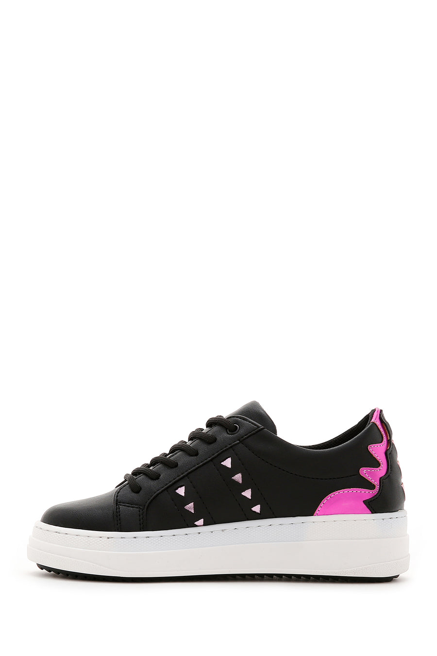 Kadın Siyah Desenli Sneaker