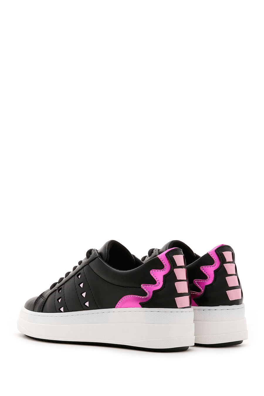 Kadın Siyah Desenli Sneaker