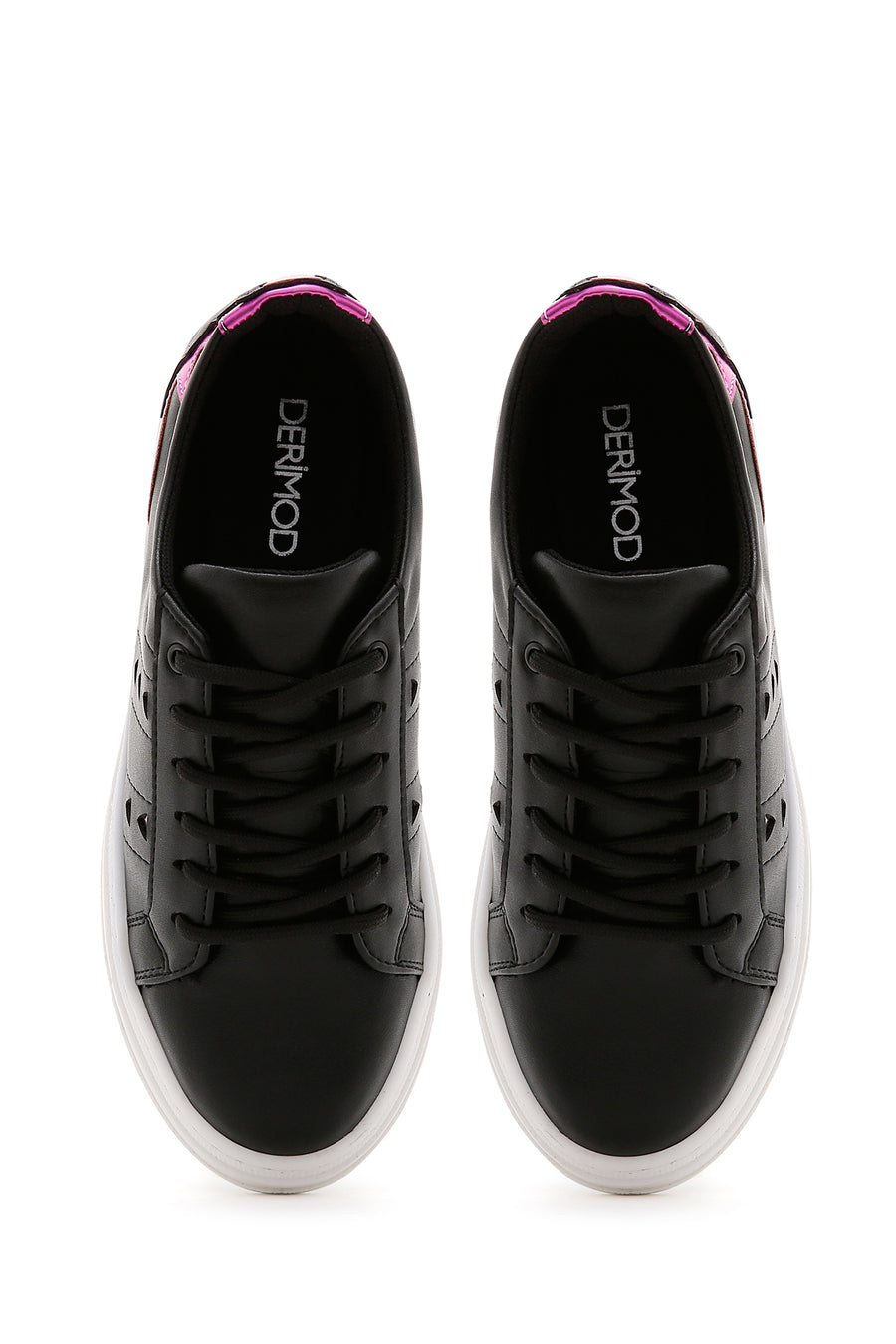 Kadın Siyah Desenli Sneaker