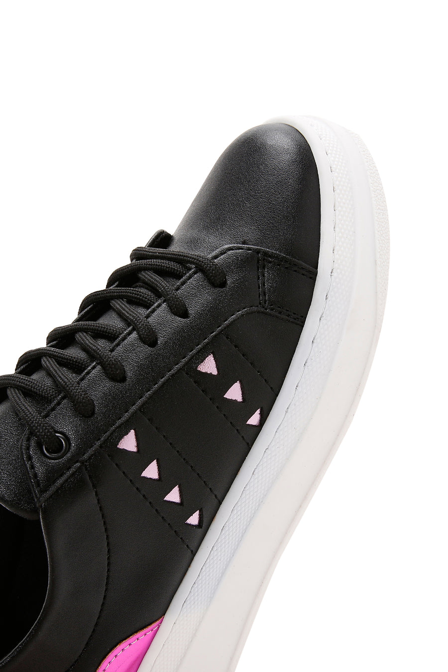 Kadın Siyah Desenli Sneaker