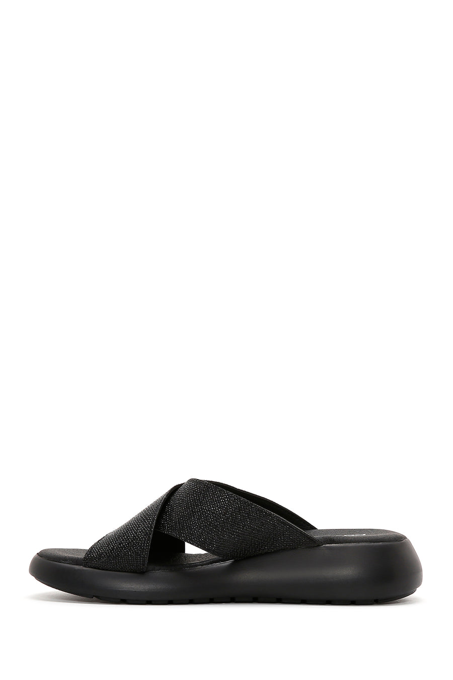 Women's Black Comfort Slippers