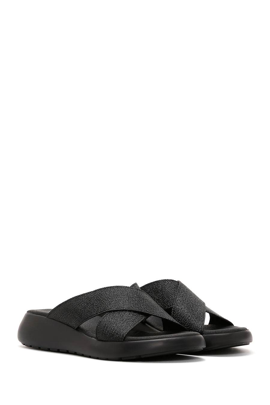 Women's Black Comfort Slippers