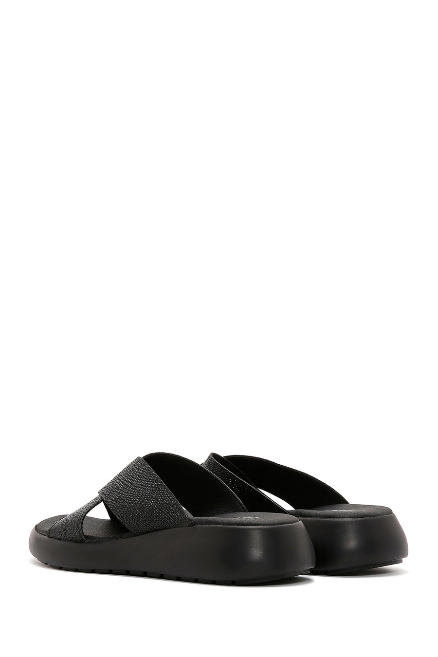 Women's Black Comfort Slippers