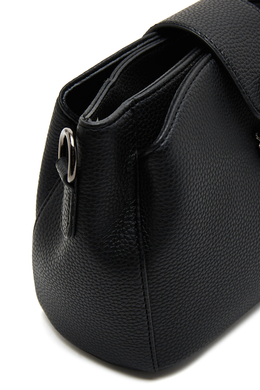 Women's Black Long Strap Crossbody Bag