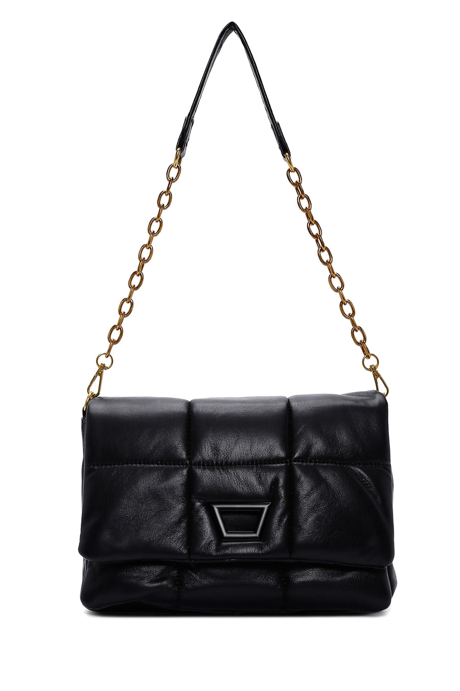 Women's Black Long Strap Crossbody Bag