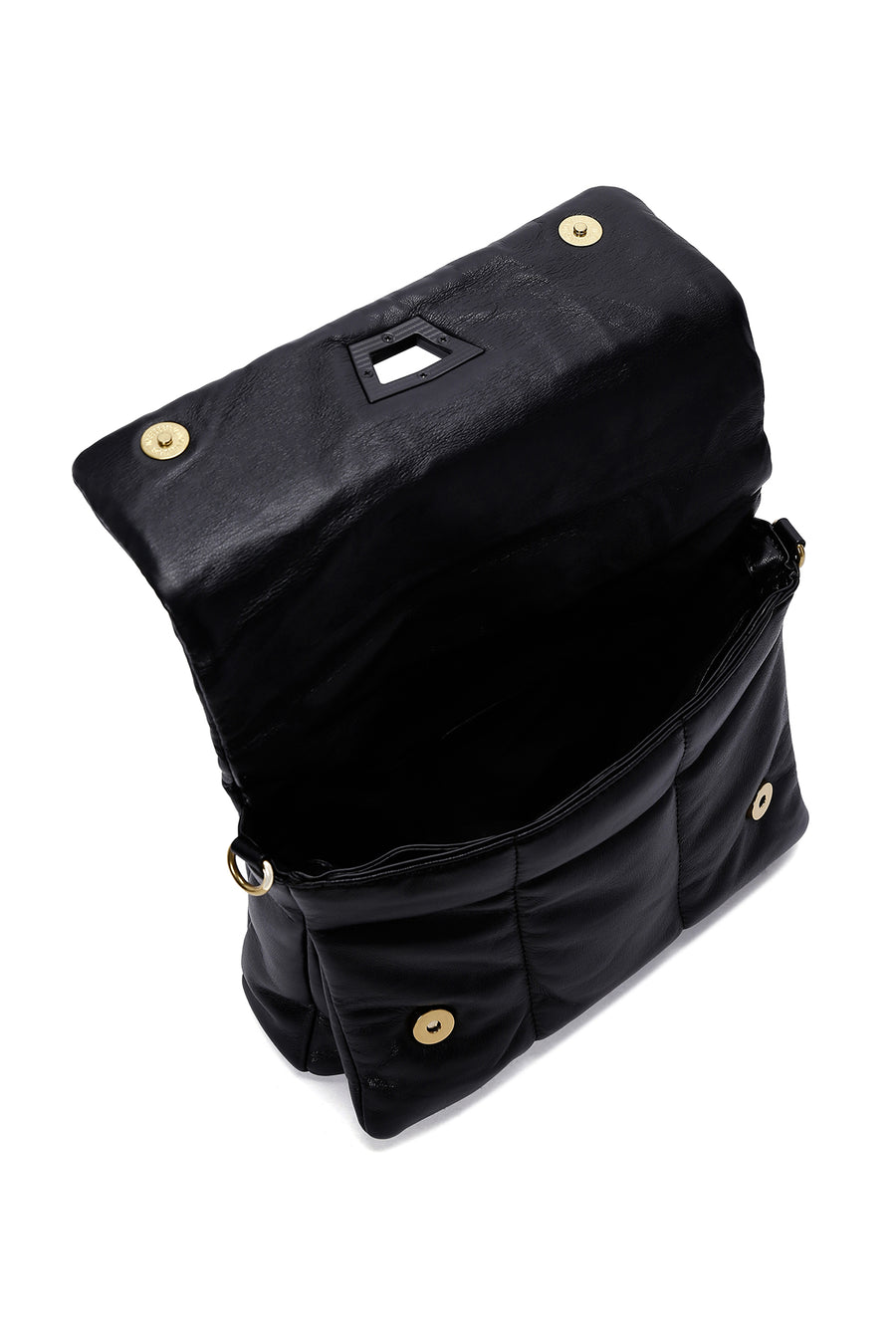Women's Black Long Strap Crossbody Bag