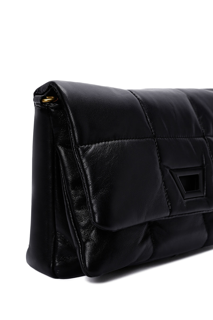 Women's Black Long Strap Crossbody Bag