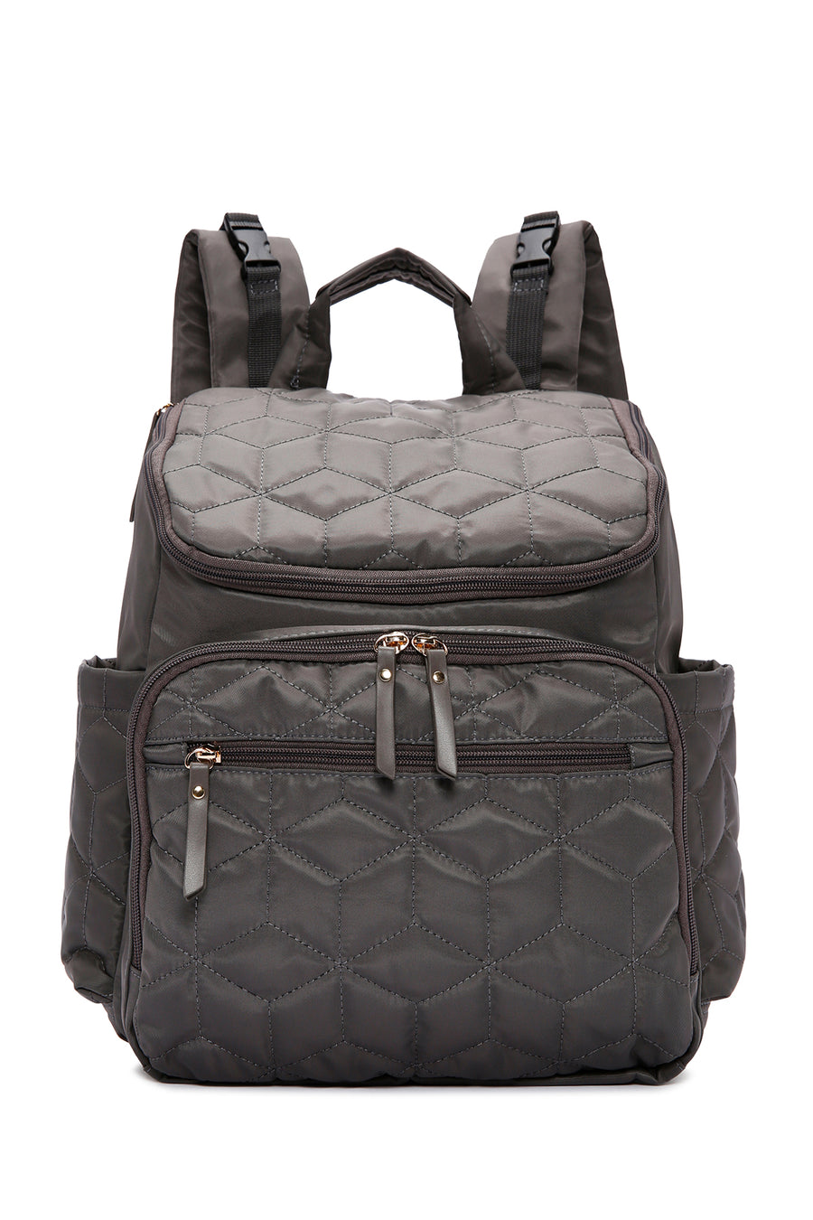 Women's Gray Baby Care Bag