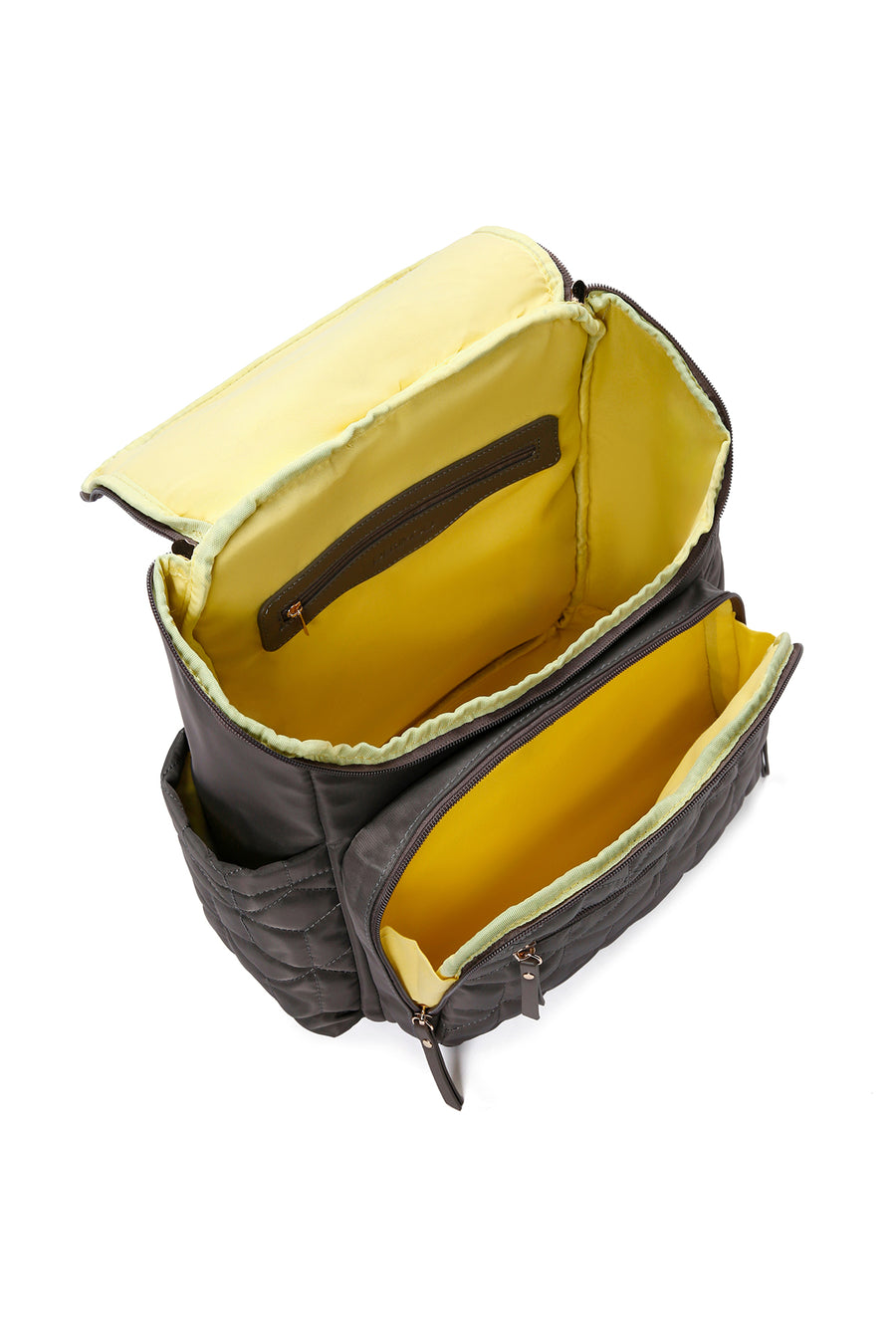 Women's Gray Baby Care Bag
