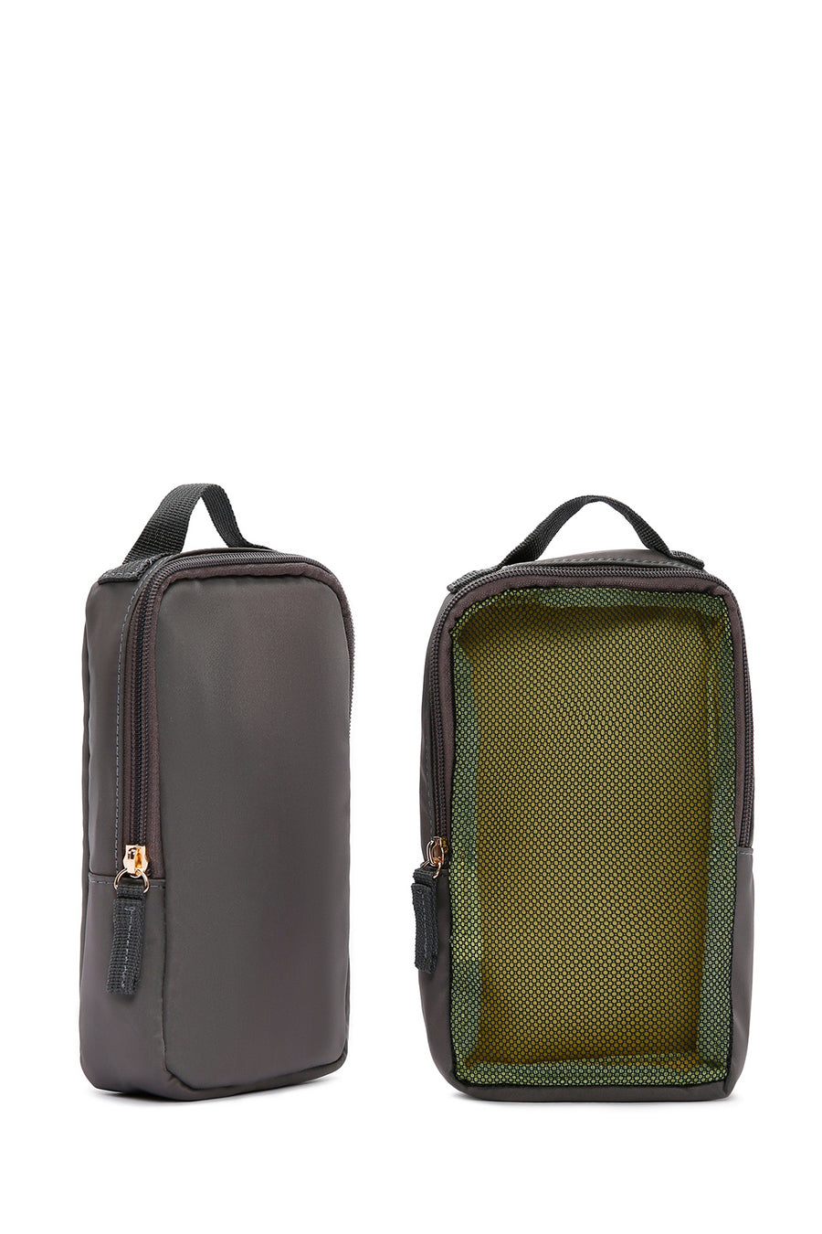 Women's Gray Baby Care Bag
