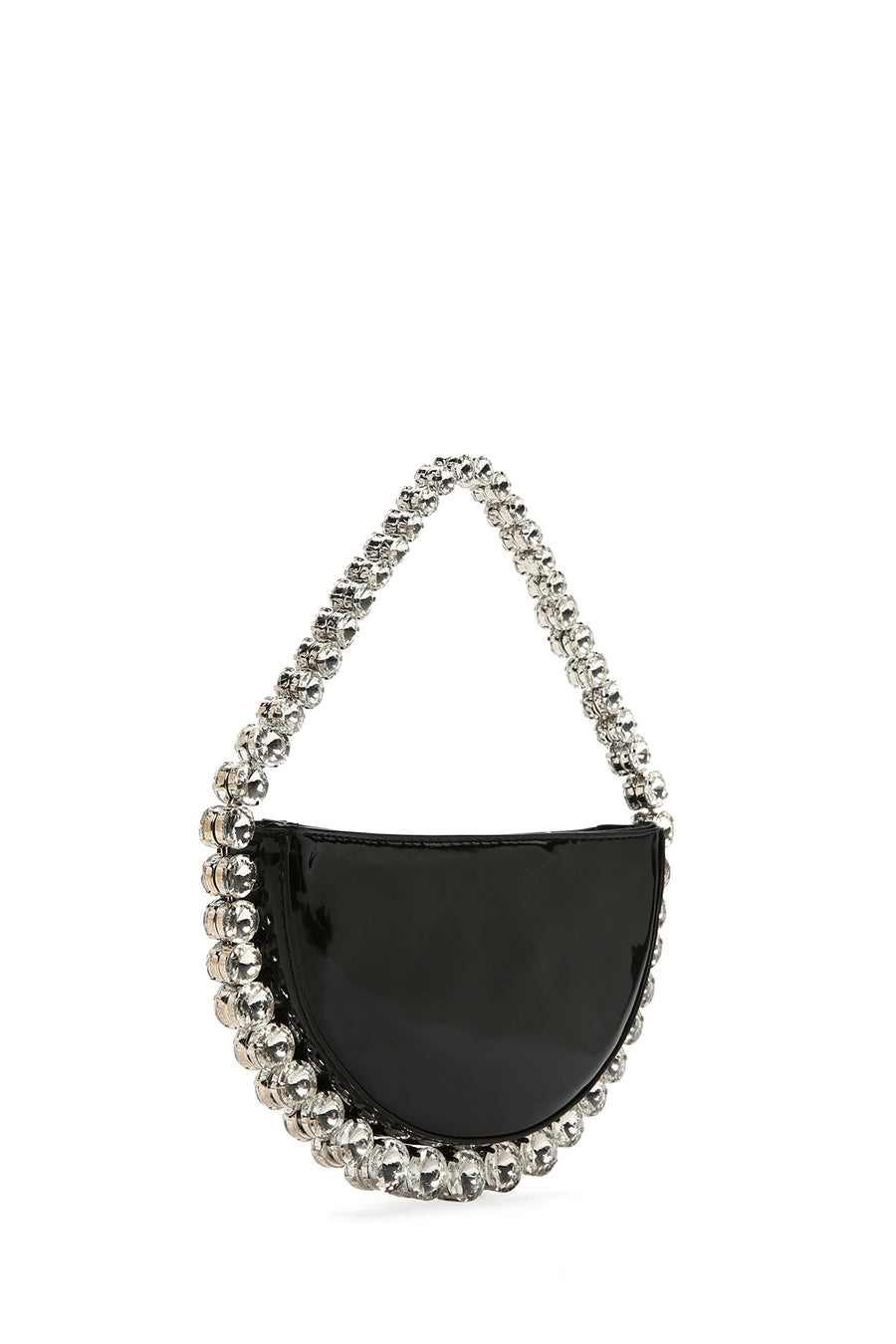 Kadın Siyah Taşlı El Çantası