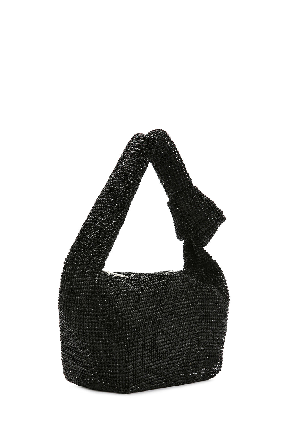 Kadın Siyah Taşlı Kol Çantası