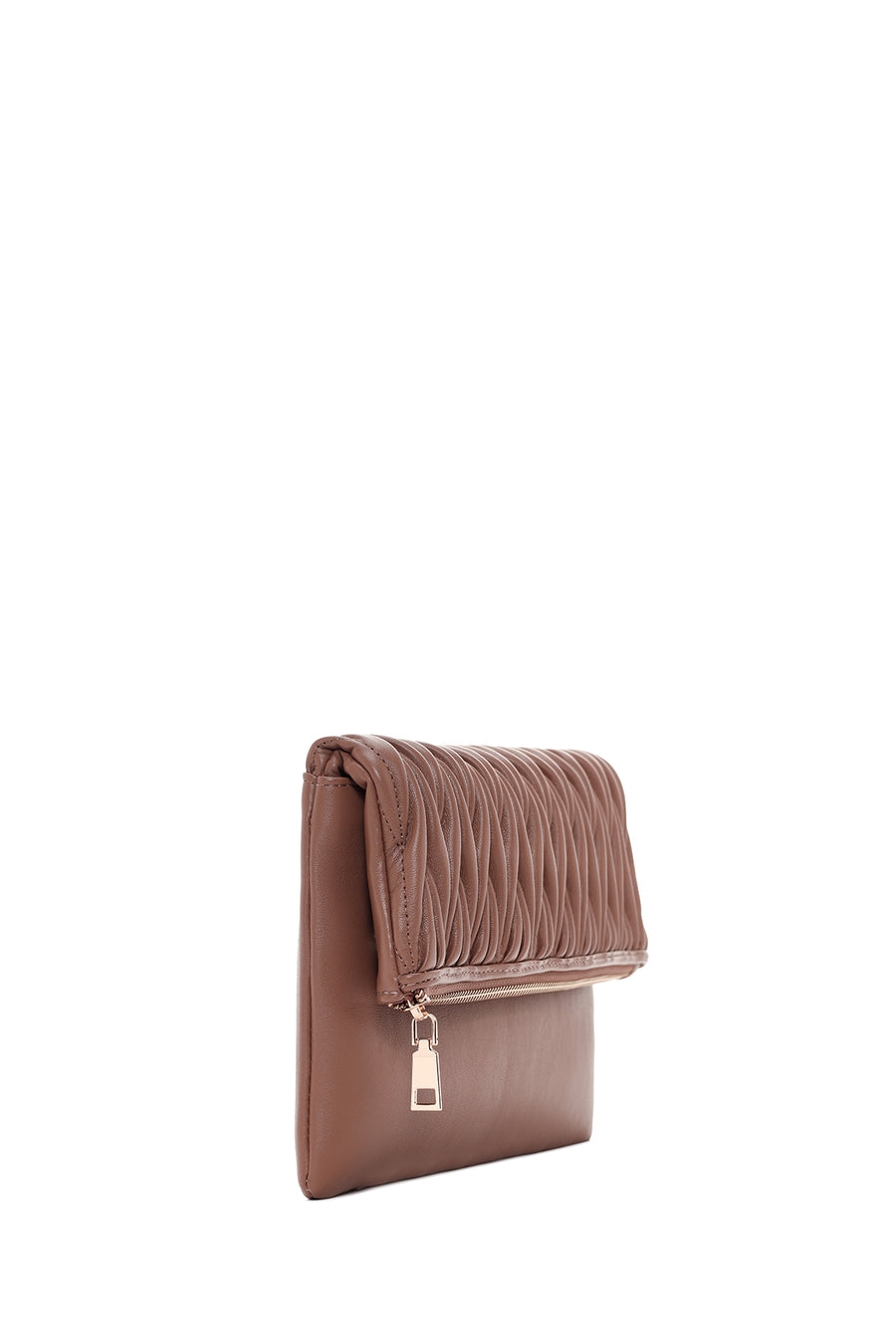Women's Brown Long Chain Strap Crossbody Bag