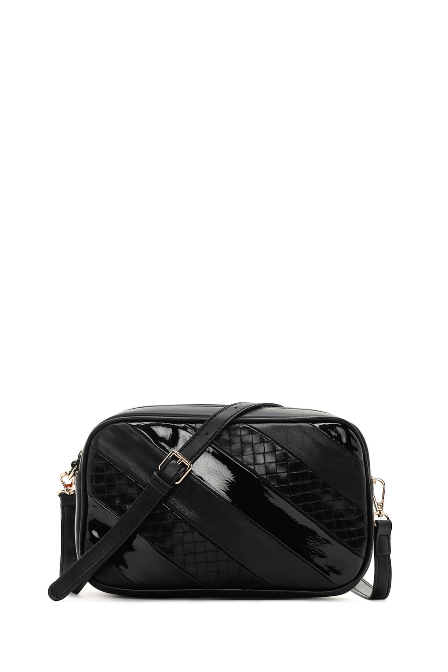 Women's Black Long Strap Crossbody Bag 23WBD295514 | Derimod