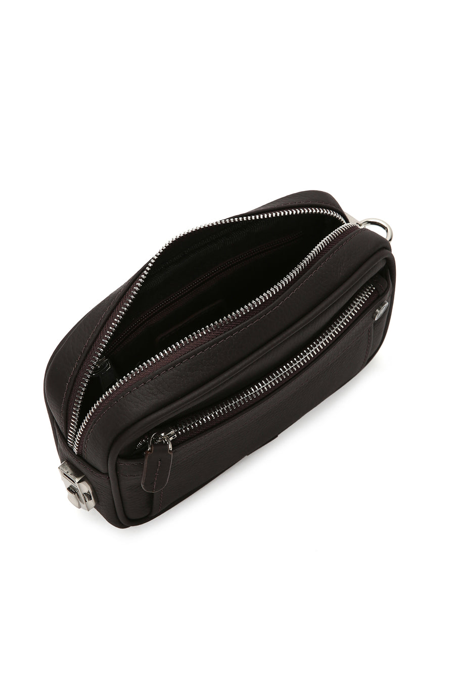 Men's Brown Leather Handbag
