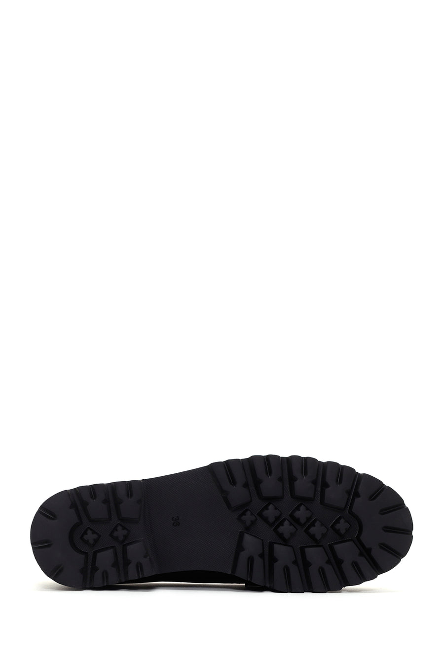 Derimod Gritti Women's Black Leather Masculine Loafer