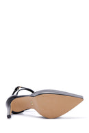 Women's Black Patent Leather Platform High Heel Shoes | Derimod