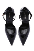 Women's Black Patent Leather Platform High Heel Shoes | Derimod