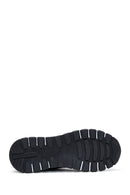 Kadın Siyah Deri Kapitone Sneaker | Derimod
