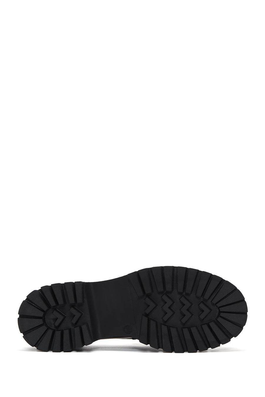Women's Black Patent Leather Buckle Loafer