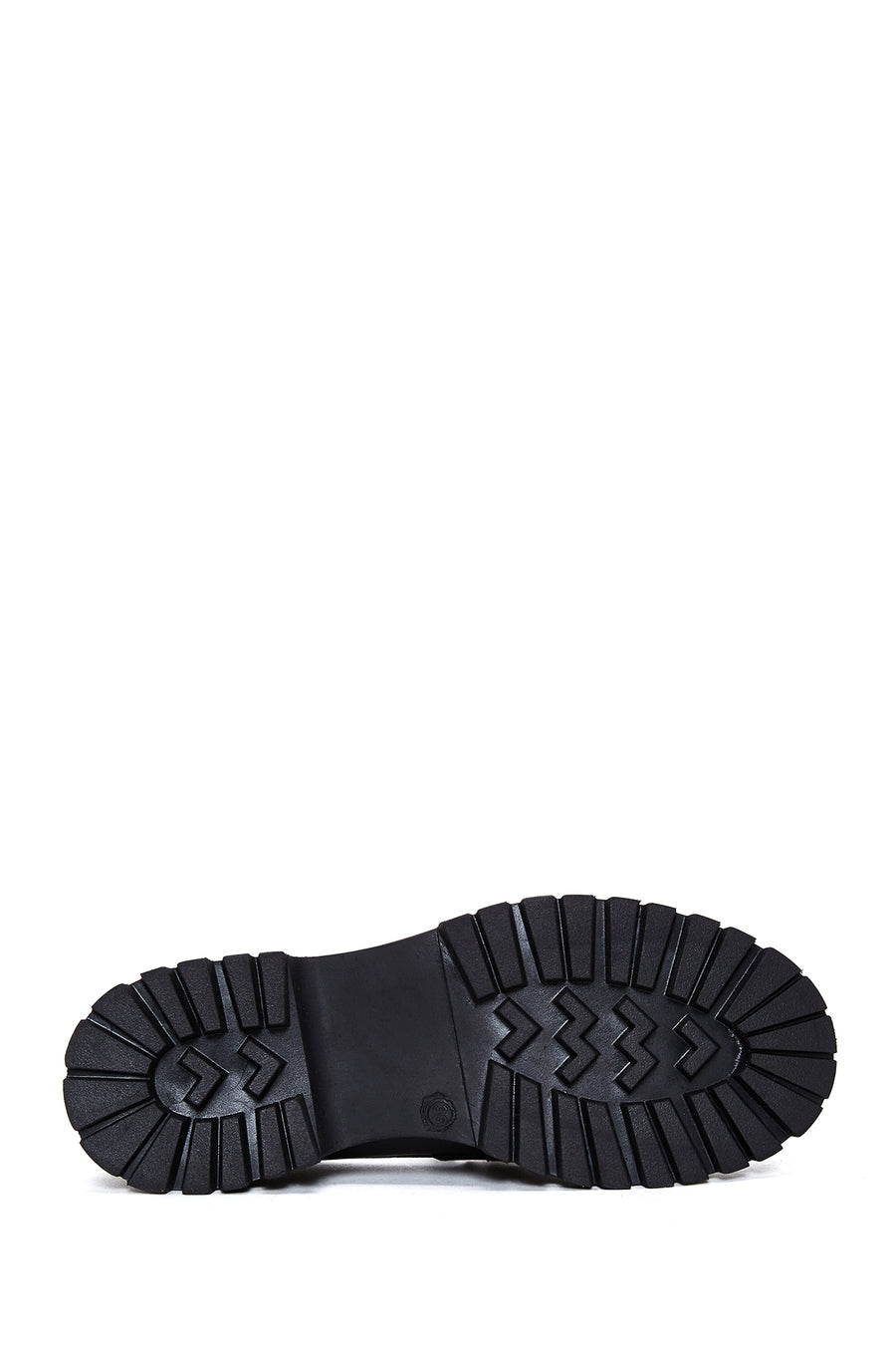 Kadın Siyah Deri Tokalı Loafer