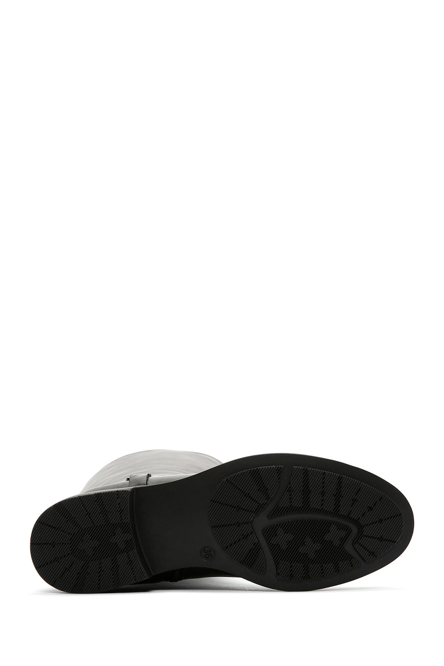 Women's Black Zippered Leather Boots