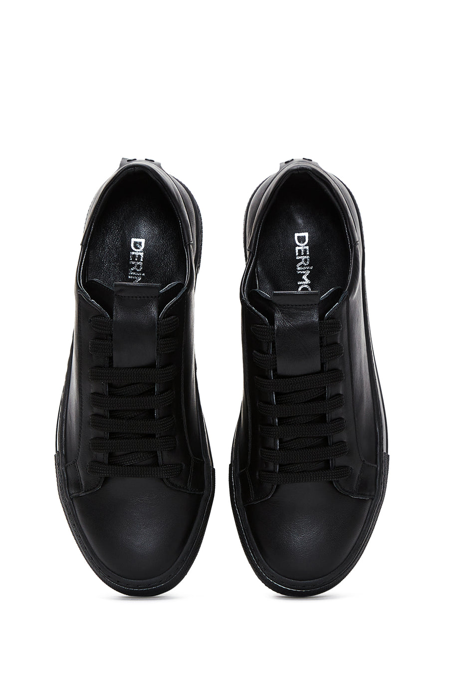 Kadın Siyah Deri Sneaker