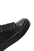 Kadın Siyah Deri Sneaker | Derimod