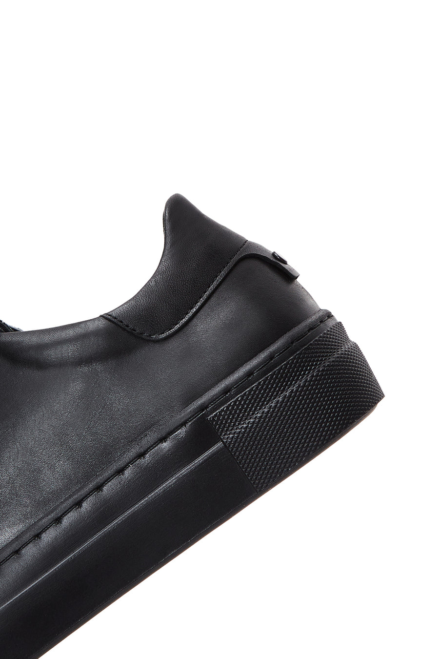Kadın Siyah Deri Sneaker