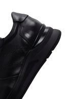 Kadın Siyah Kalın Tabanlı Deri Casual Sneaker | Derimod