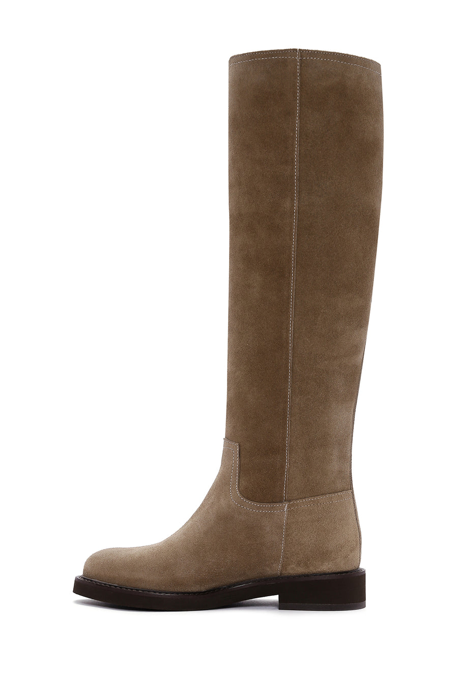 Women's Brown Suede Leather Boots