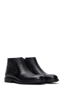 
Men's Black Zippered Leather Casual Boot
 | Derimod