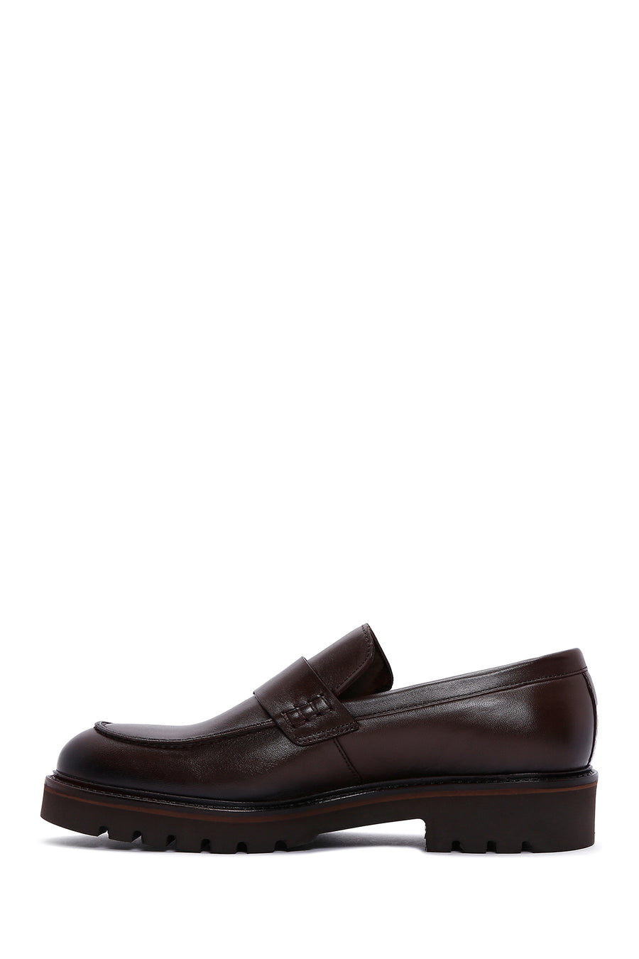 Men's Brown Leather Casual Loafer
