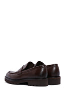 Men's Brown Leather Casual Loafer | Derimod