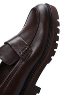 Men's Brown Leather Casual Loafer | Derimod