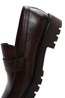 Men's Brown Leather Casual Loafer | Derimod