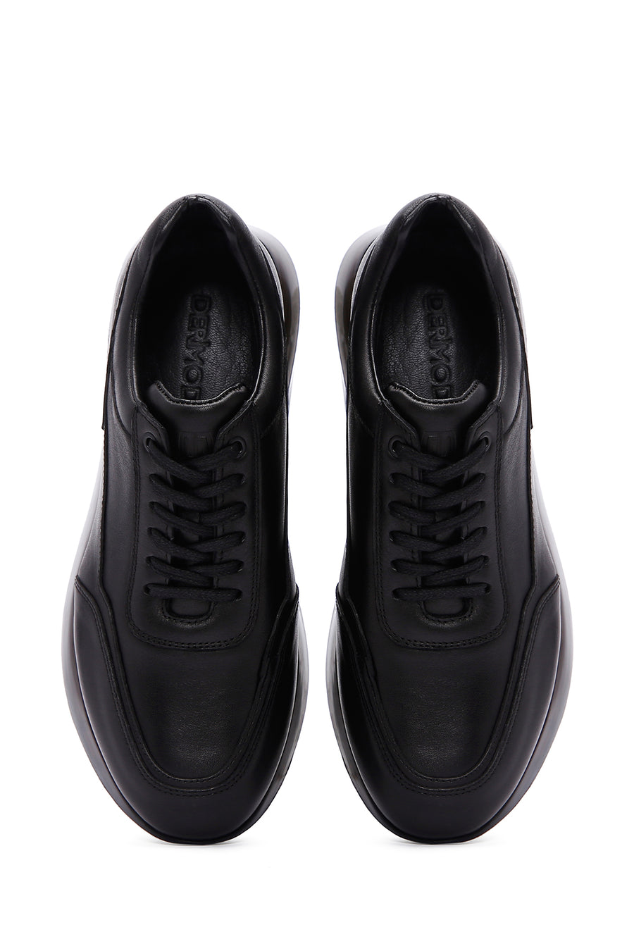 Erkek Siyah Nubuk Deri Sneaker