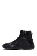 Men's Black Leather Boots | Derimod