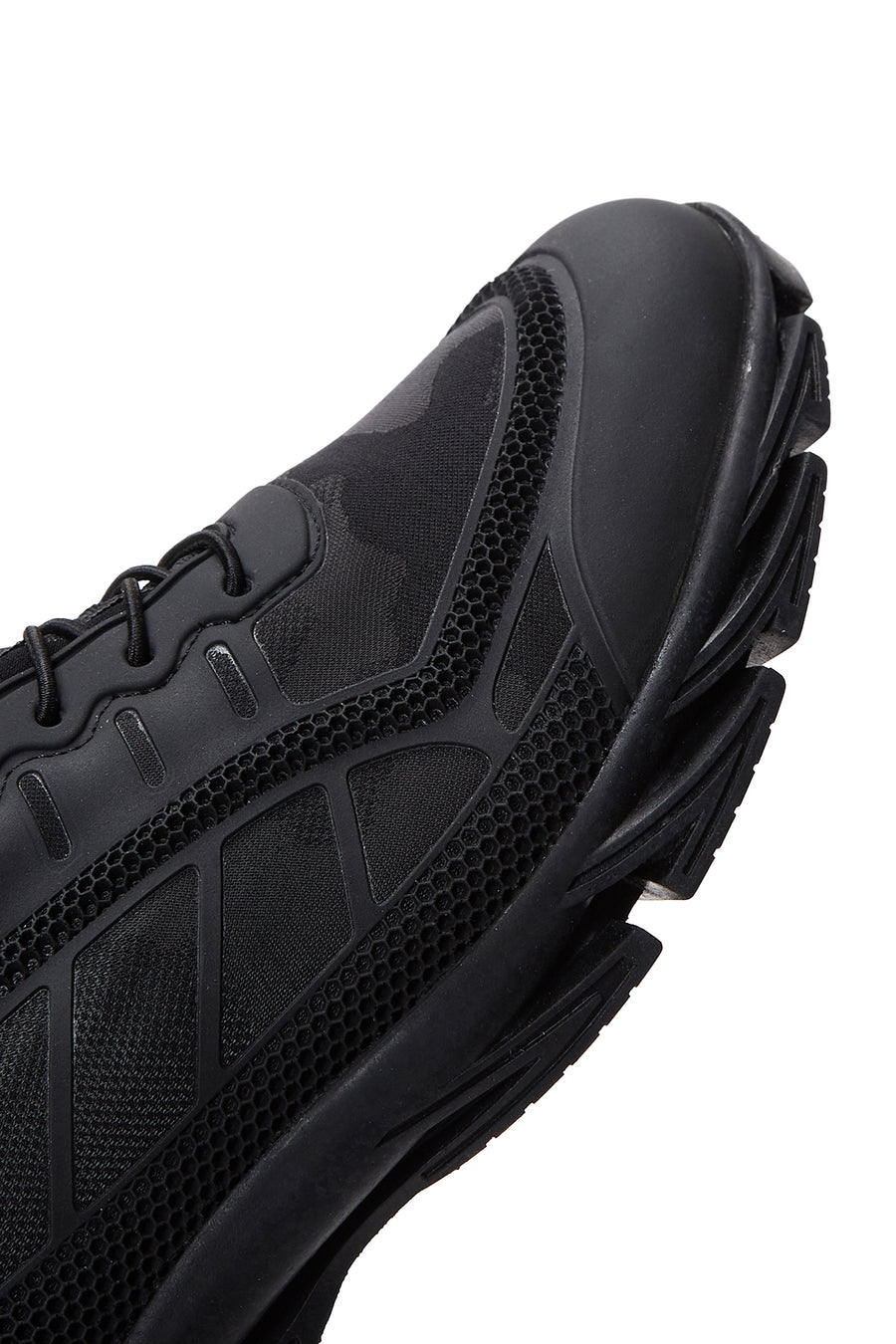 Men's Black Leather Casual Sneaker