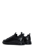 Men's Black Leather Casual Sneaker | Derimod