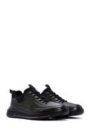 Men's Khaki Leather Sneaker | Derimod