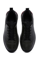Men's Khaki Leather Sneaker | Derimod