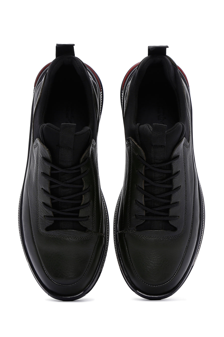 Men's Khaki Leather Sneaker