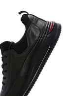 Men's Khaki Leather Sneaker | Derimod