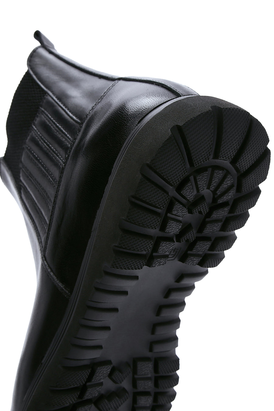 Men's Black Leather Chelsea Boots